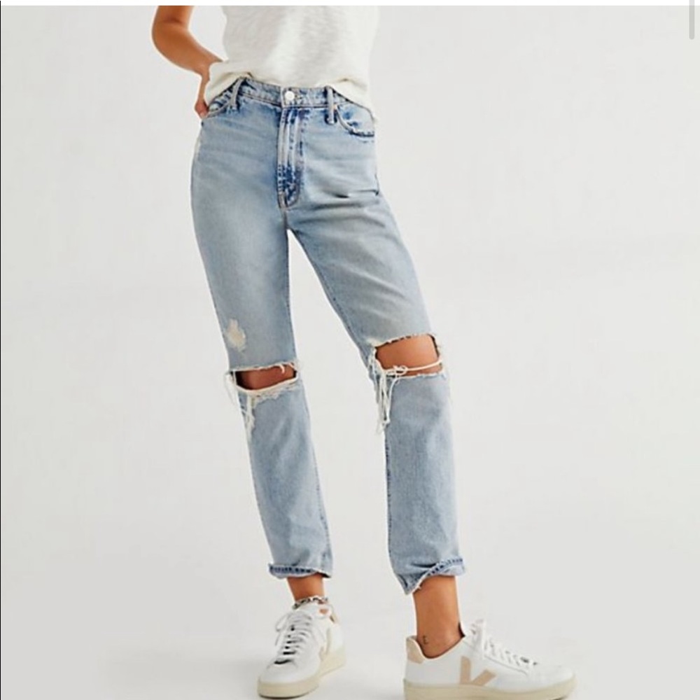 NEW Mother Dazzler Ankle Crop Jeans Size 27